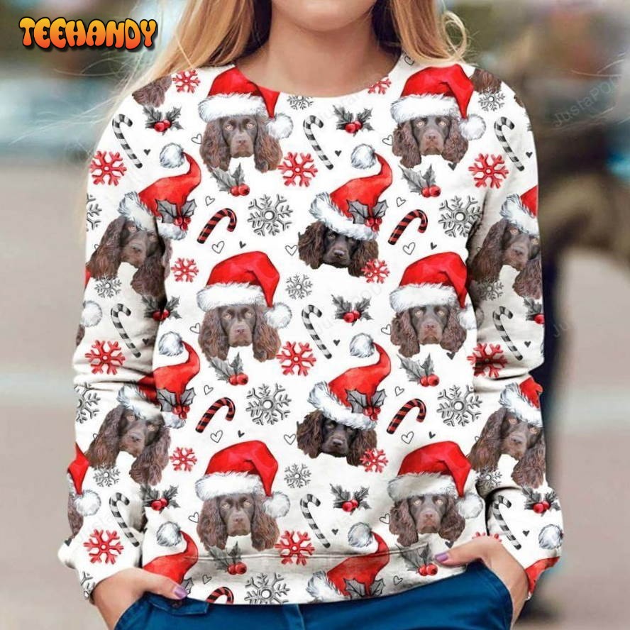 Boykin Spaniel Ugly Sweater, Ugly Sweater, Christmas Sweaters