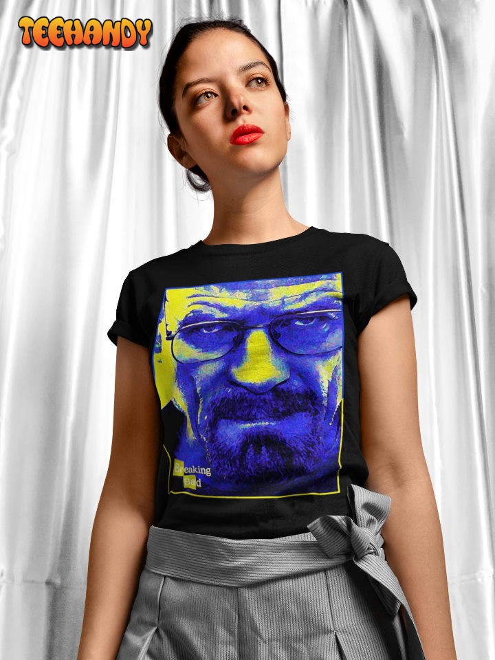 Breaking Bad Fan Art Poster T Shirt, Breaking Bad Clothing Stylized T Shirt