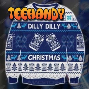 Bud Light Dilly Dilly Ugly Christmas Sweater, All Over Print Sweatshirt