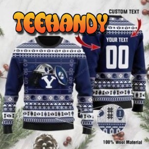 BYU Cougars Ugly Christmas Sweater, All Over Print Sweatshirt, Ugly Sweater