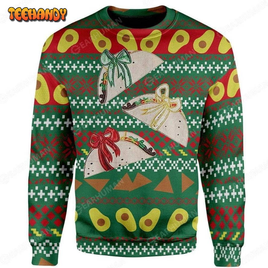 Cake Ugly Christmas Sweater, All Over Print Sweatshirt, Ugly Sweater