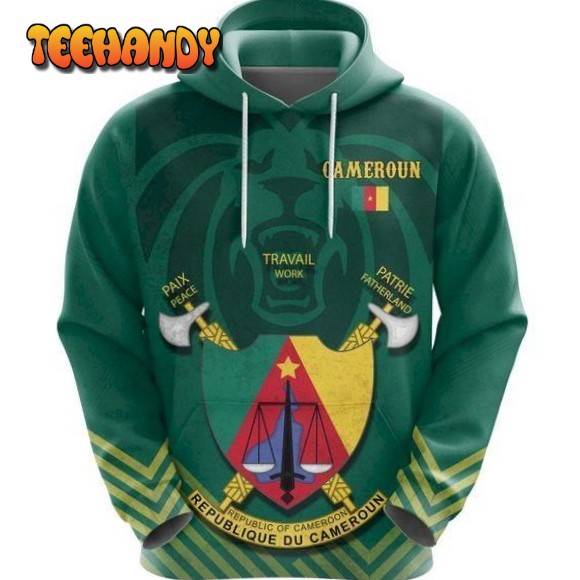 Cameroon 3D Hoodie For Men For Women All Over Printed Hoodie