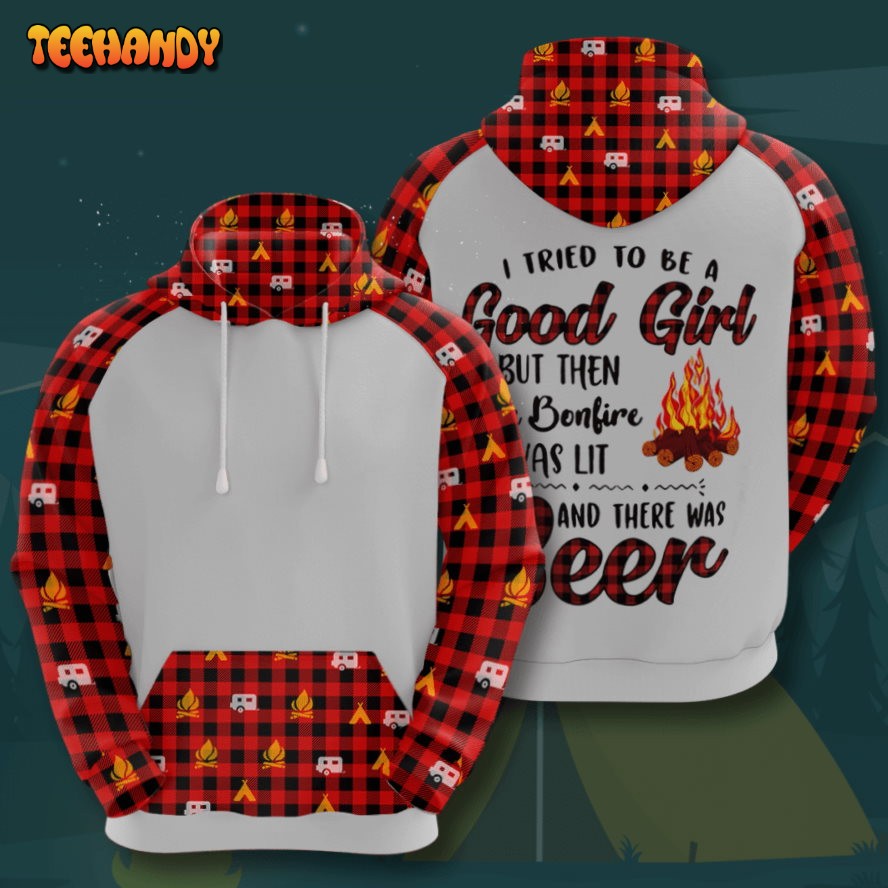 Camping 3D Hoodie