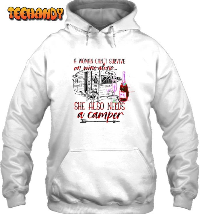 Camping A Woman Cannot Survive 3D Hoodie For Men Women All Over 3D