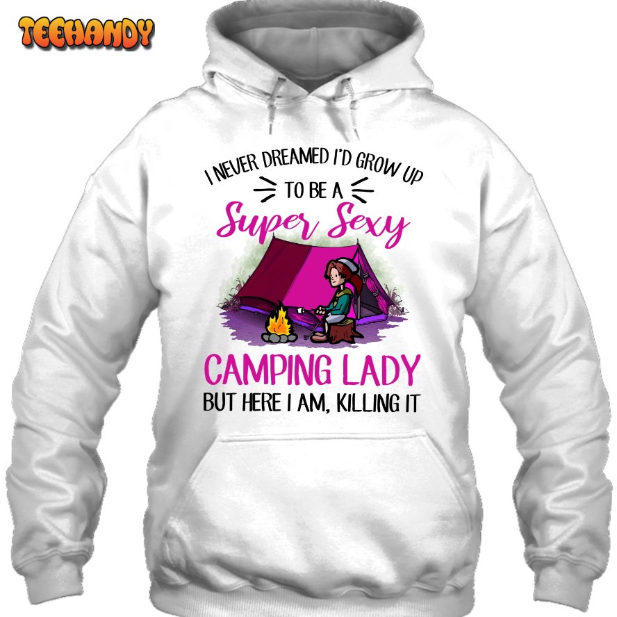 Camping Lady 3D Hoodie For Men Women All Over 3D Printed Hoodie