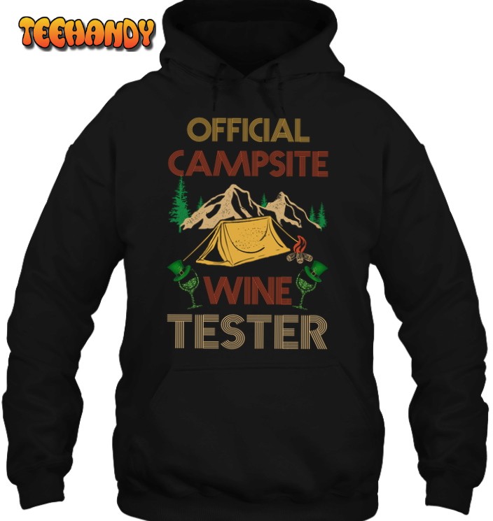 Camping Official Campsite 3D Hoodie For Men Women All Over 3D