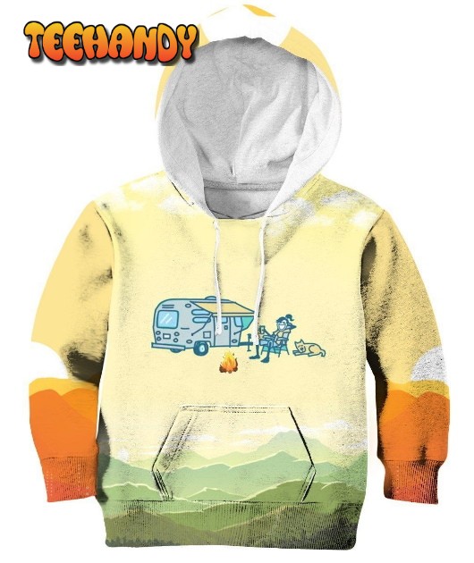 Camping There Was Beer 3D Jip 3D Hoodie For Men Women