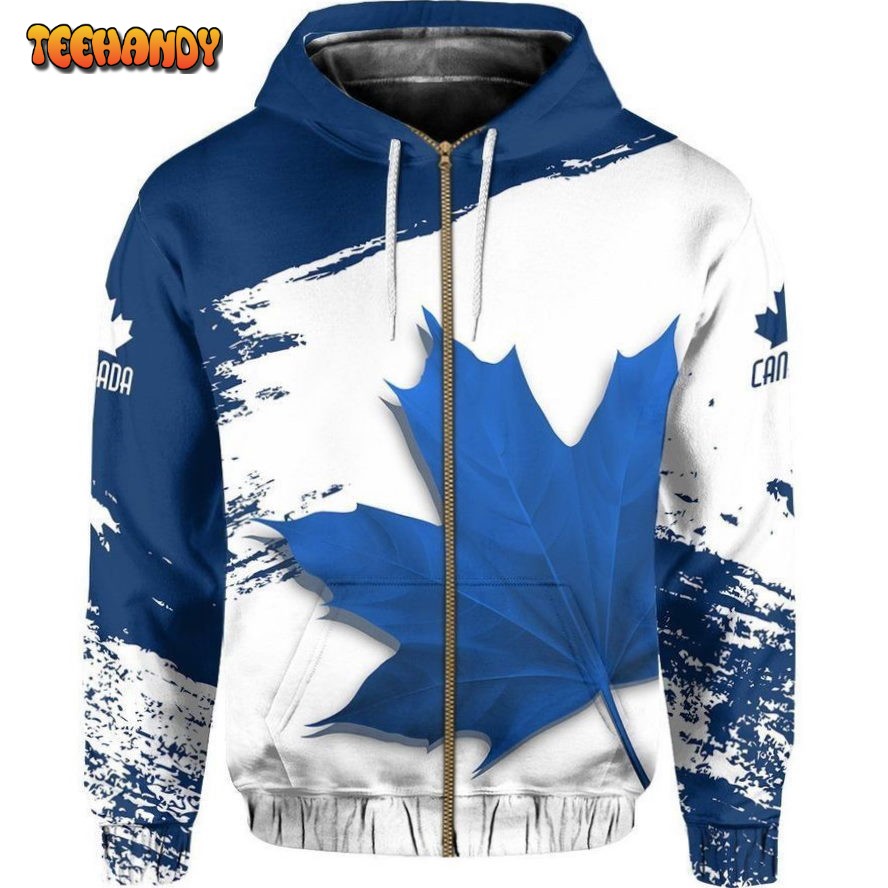 Canada Pullover And Zip Pered Hoodies Custom 3D Canada Graphic