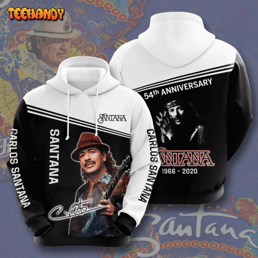 Carlos Santana 3D Hoodie