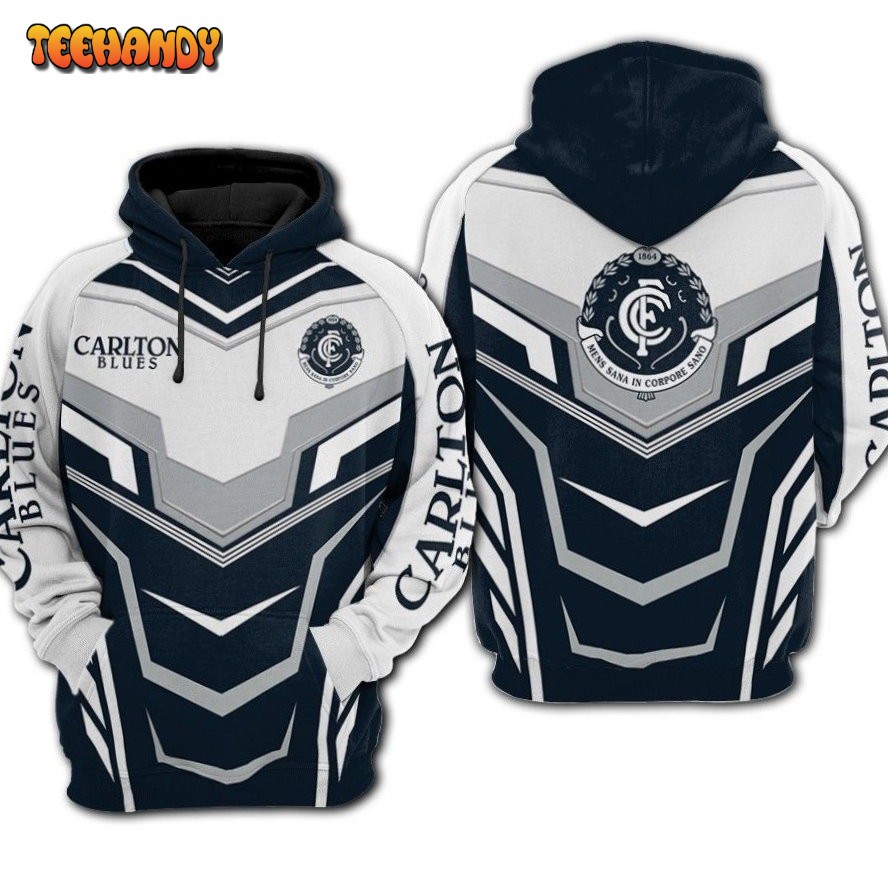 Carlton Blues Fashion 3D Hoodie All Over Printed Hoodie