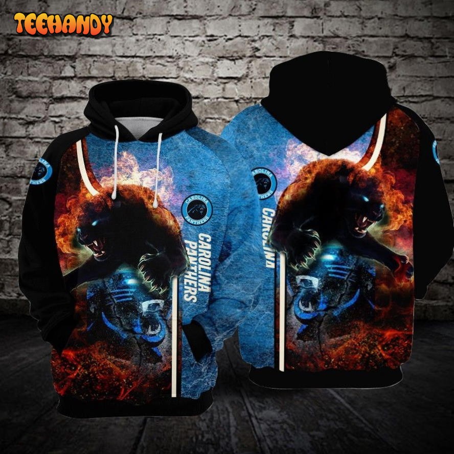 Carolina Panthers 3D Hoodie Sweatshirt For Fans Men Women