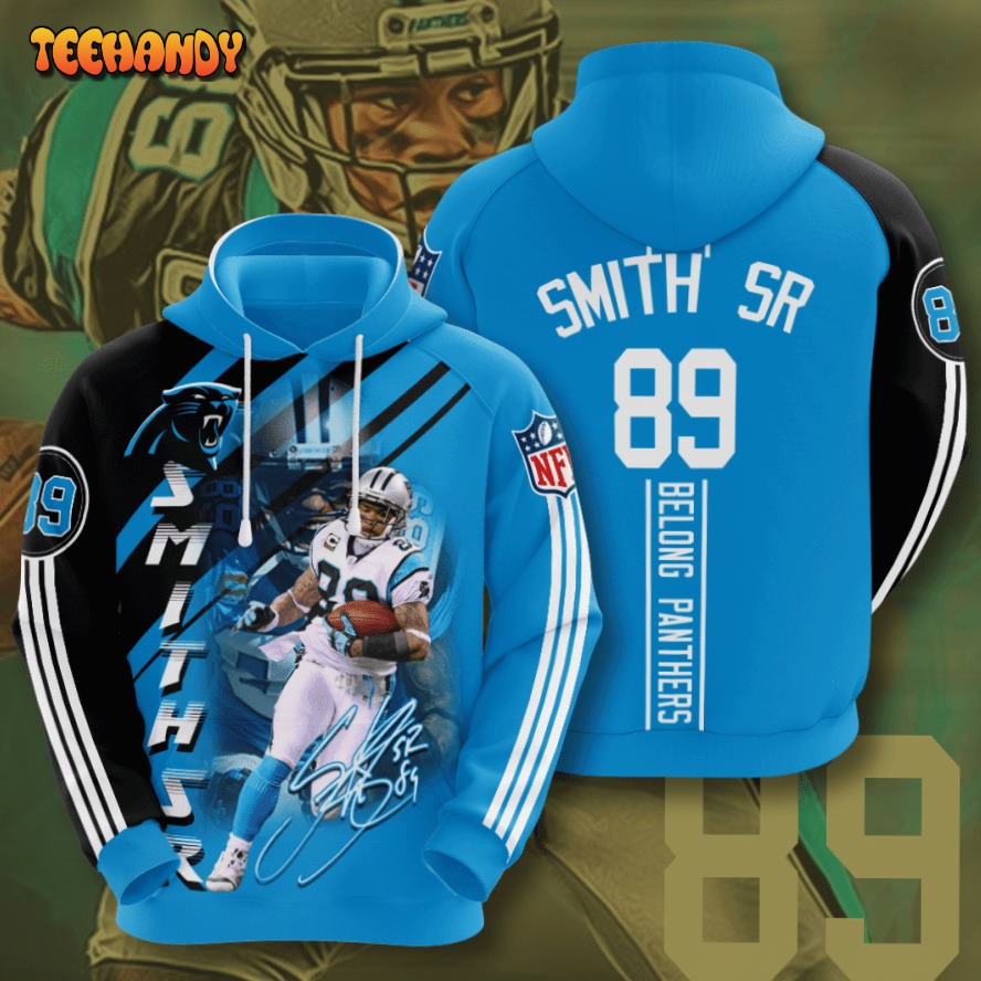 Carolina Panthers Steve Smith Sr 3D Hoodie For Men For Women