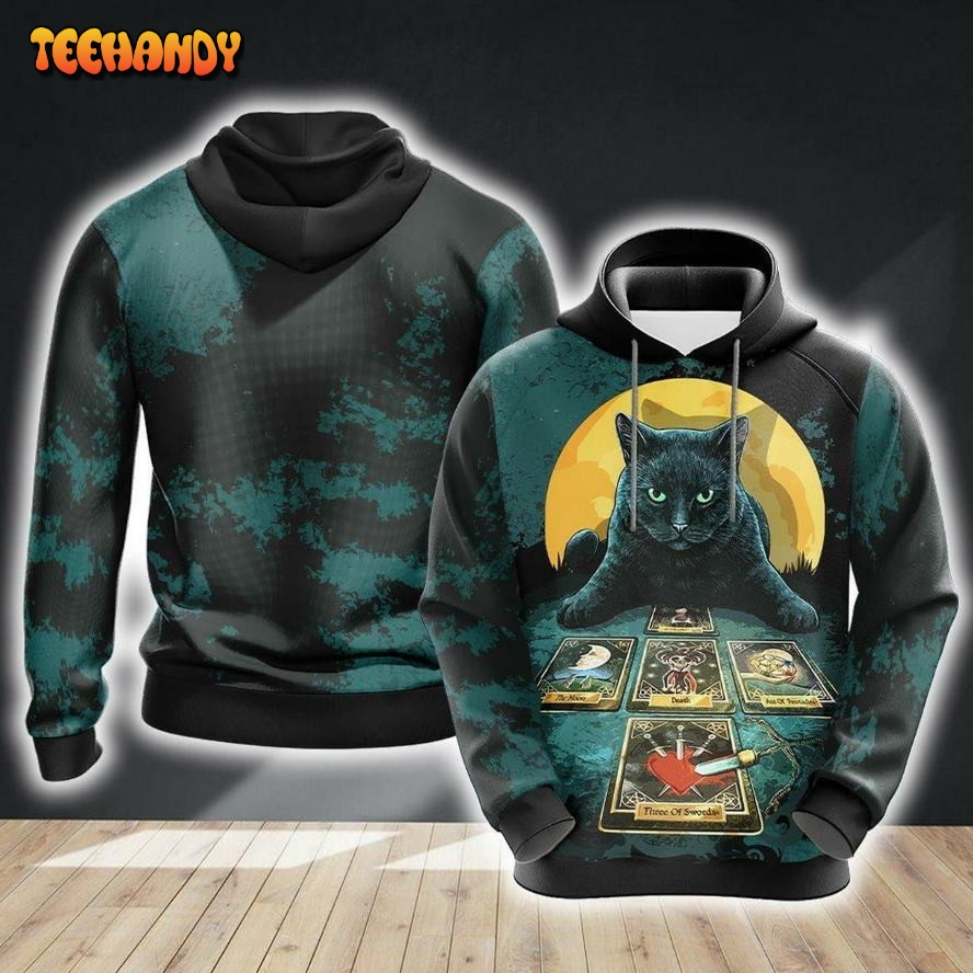 Cat Reader Unisex 3D Hoodie All Over Print Hoodie