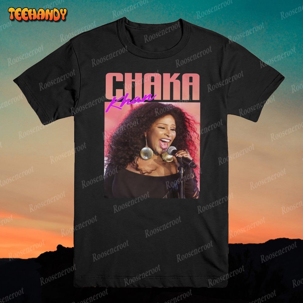 Chaka Khan T Shirt Vintage Homage T-shirt Top Shirt