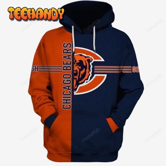 Chicago Bears Ncaa Football 3d Hoodie For Men For Women Chicago Bears