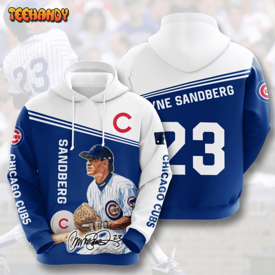 CHICAGO CUBS Ryne Sandberg 3D Hoodie For Men For Women Hoodie