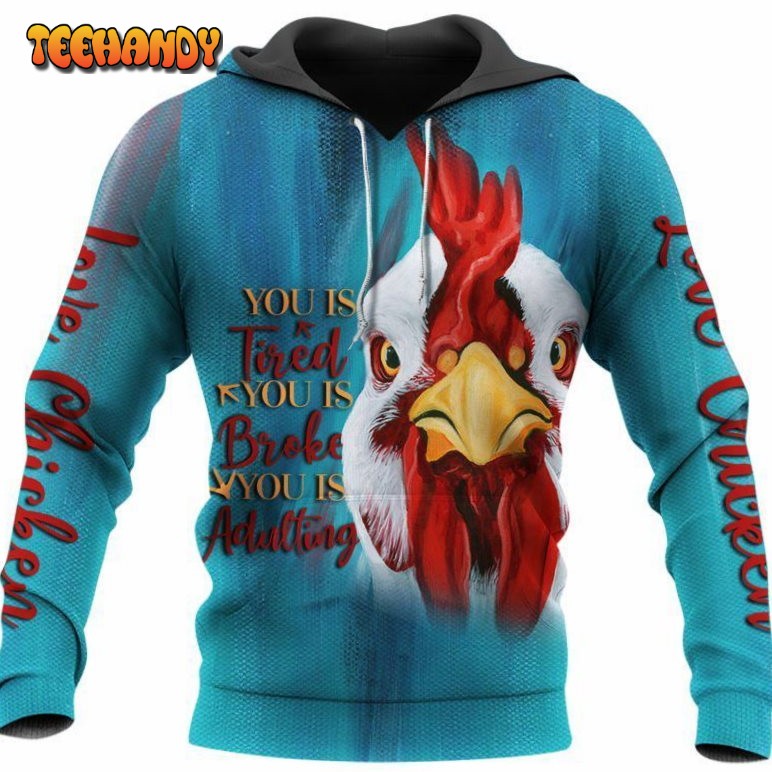 Chicken 3D 3D Hoodie All Over Printed Hoodie