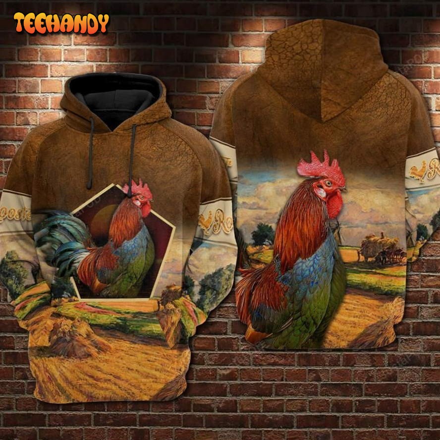 Chicken Rooster 3d Hoodie For Men For Women Chicken 3d Shirt Hoodie