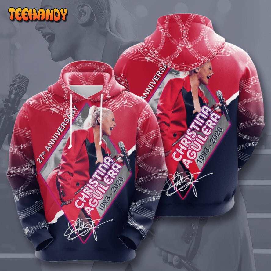 Christina Aguilera 3D Hoodie