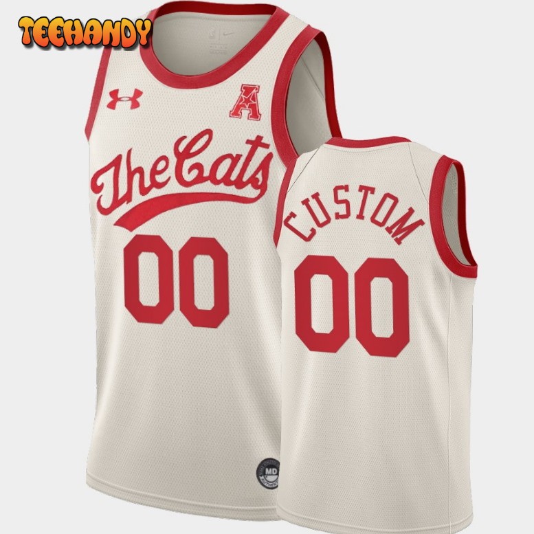 Cincinnati Bearcats Custom Cream Throwback 70s The Cats Jersey