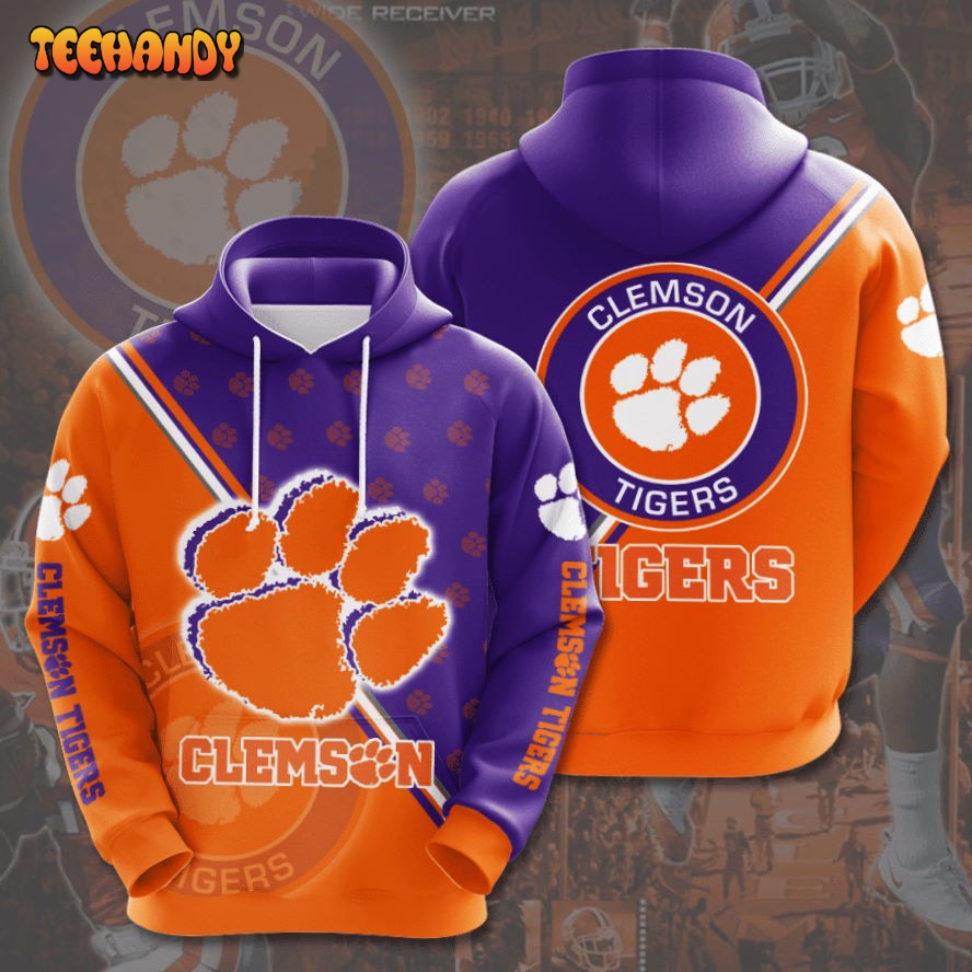 CLEMSON TIGERS 3D Hoodie For Men For Women