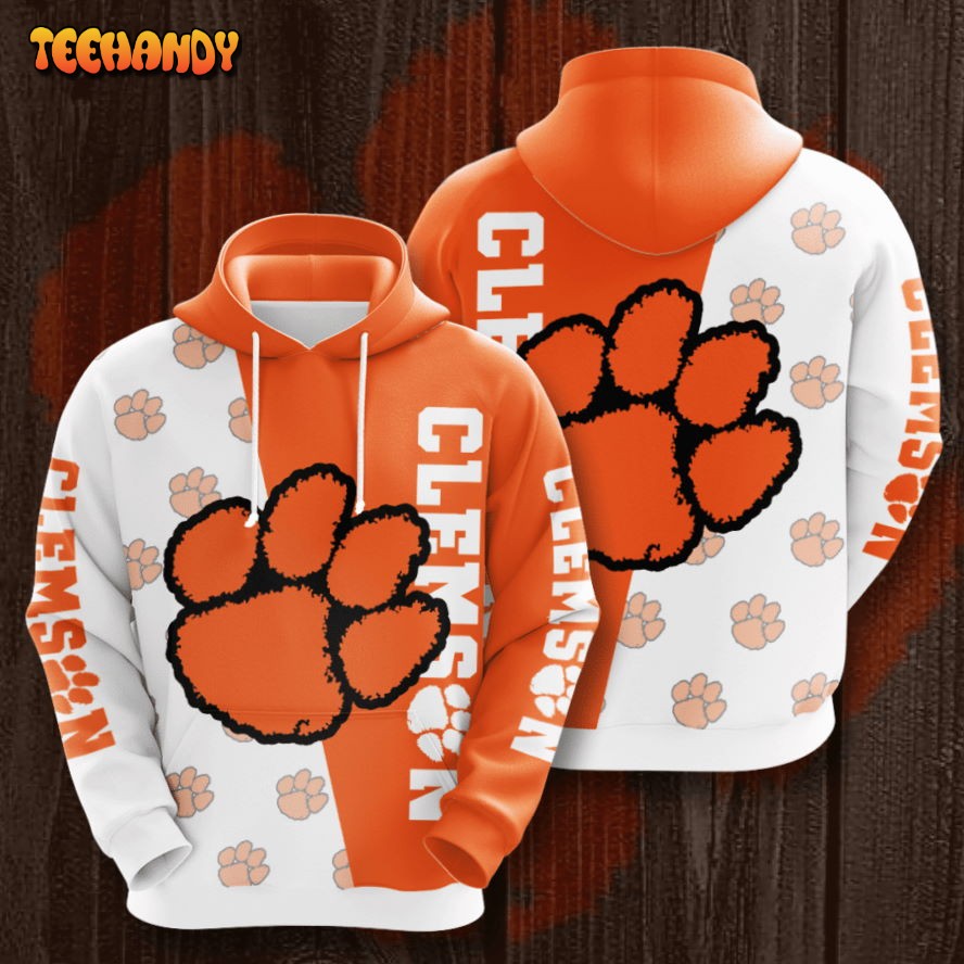 Clemson Tigers 3D Hoodie