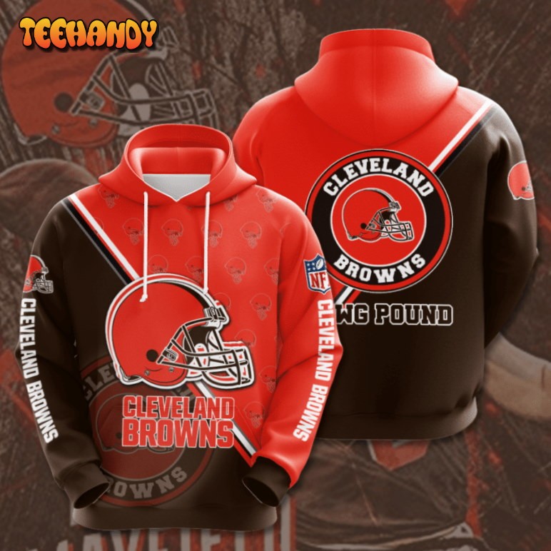 Cleveland Browns 3D Hoodie For Men For Women All Over Printed Hoodie