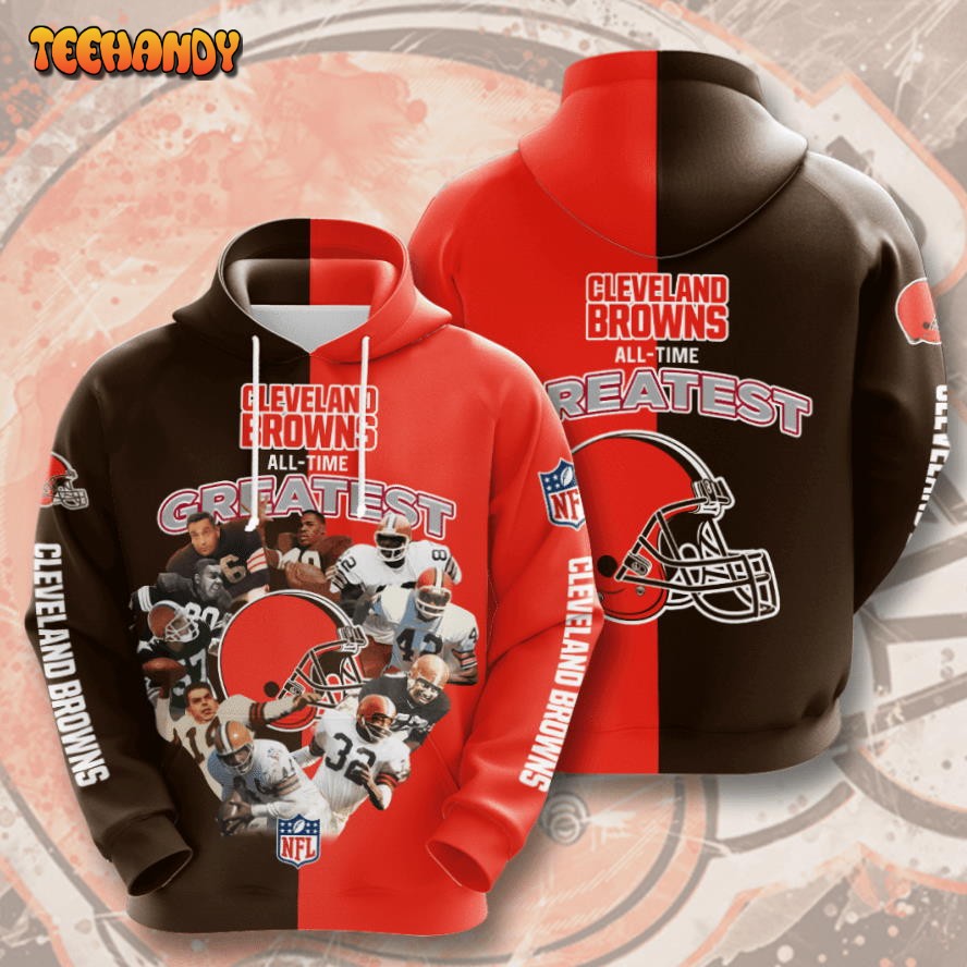 CLEVELAND BROWNS NFL 3D Hoodie For Men For Women