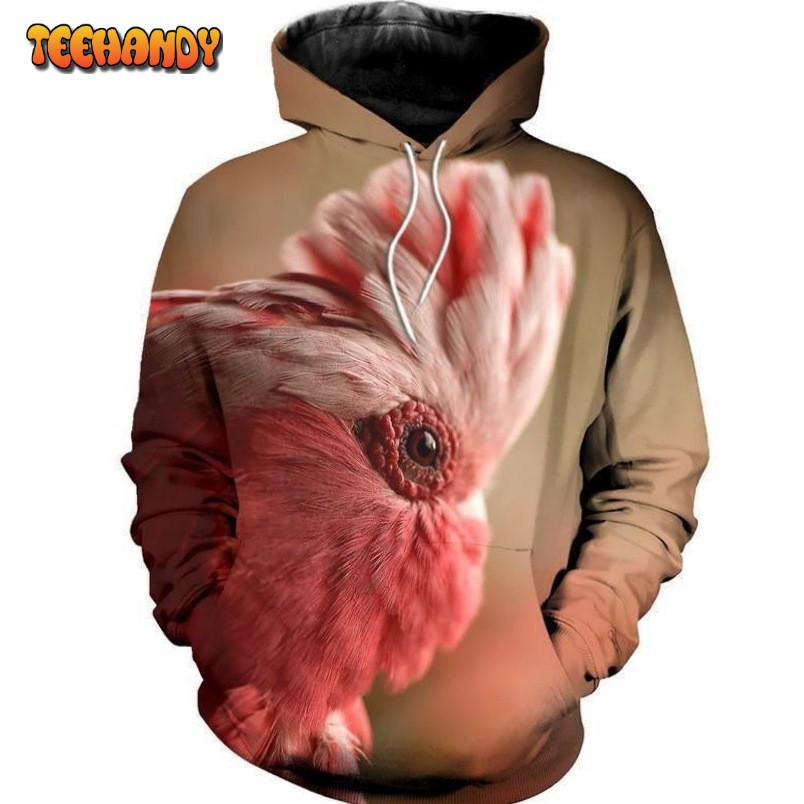 Cockatoo Pullover And Zip Pered Hoodies Custom 3D Parrot Graphic 3D