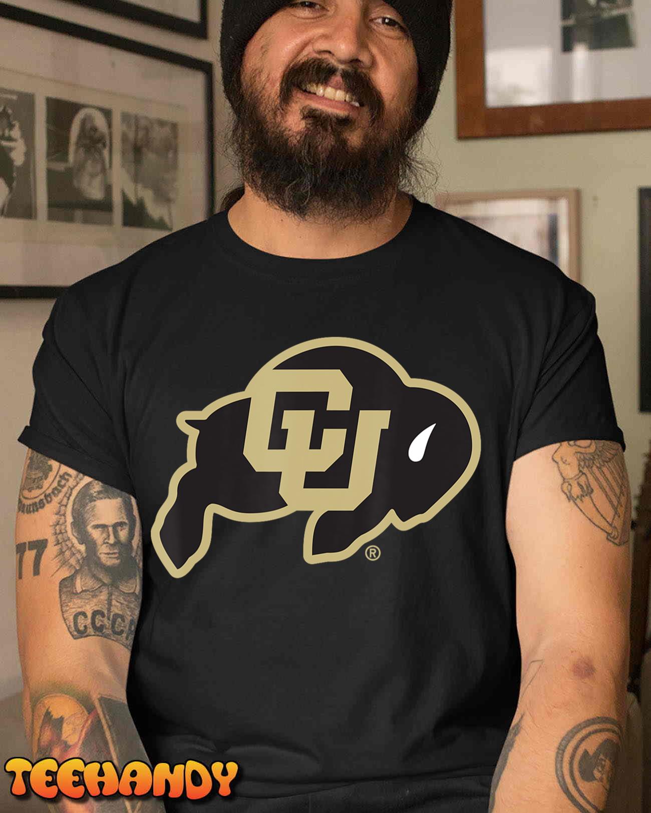 Colorado Buffaloes Icon Black Officially Licensed T-Shirt