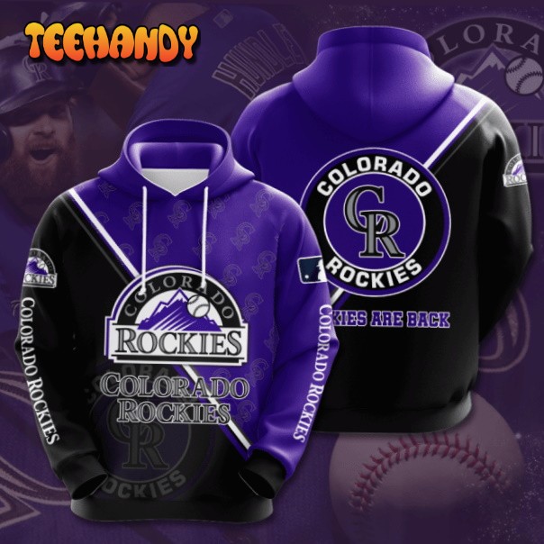 Colorado Rockies Ncaa Football 3d Hoodie Colorado Rockies