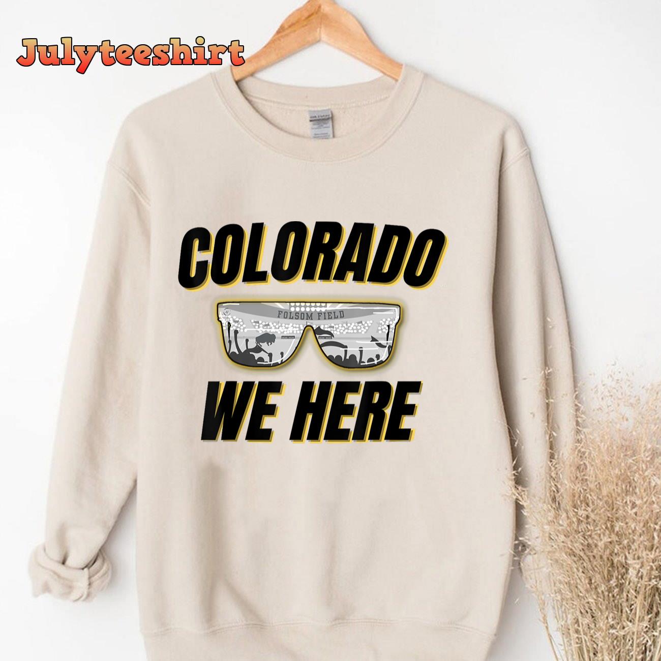 Colorado We Here Sunglasses T-Shirt