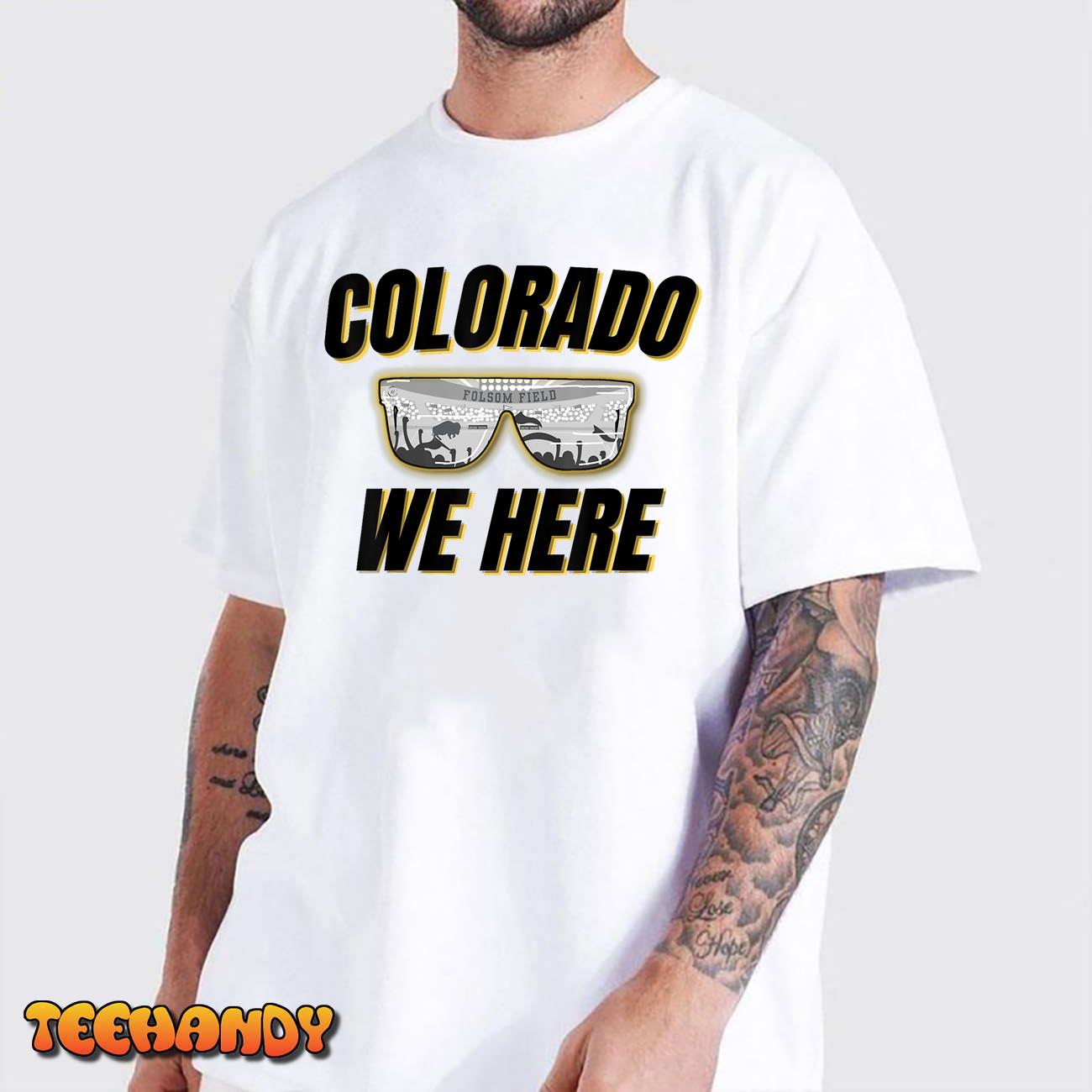 Colorado We Here Sunglasses T-Shirt