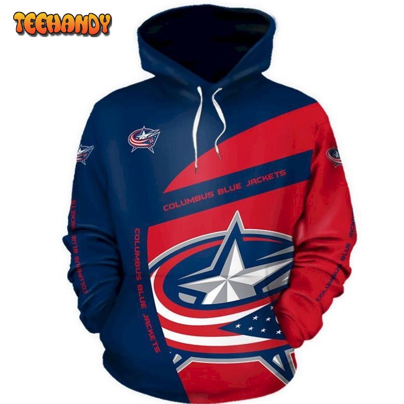 Columbus Blue Jackets 3D Hoodie For Men For Women Hoodie