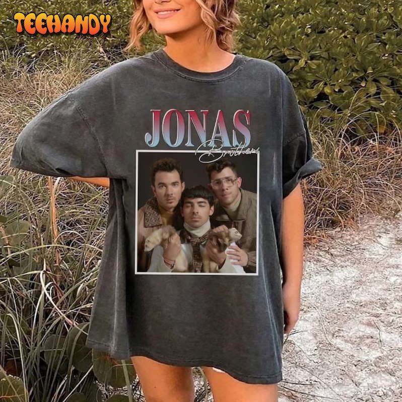 Comfort Colors Jonas Brothers Five Albums One Night Tour Shirt