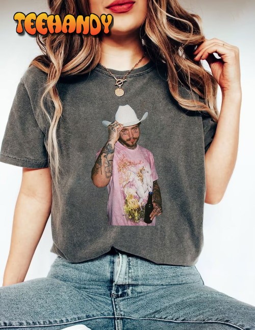 Comfort Colors Post Malone Printed Graphic T Shirt