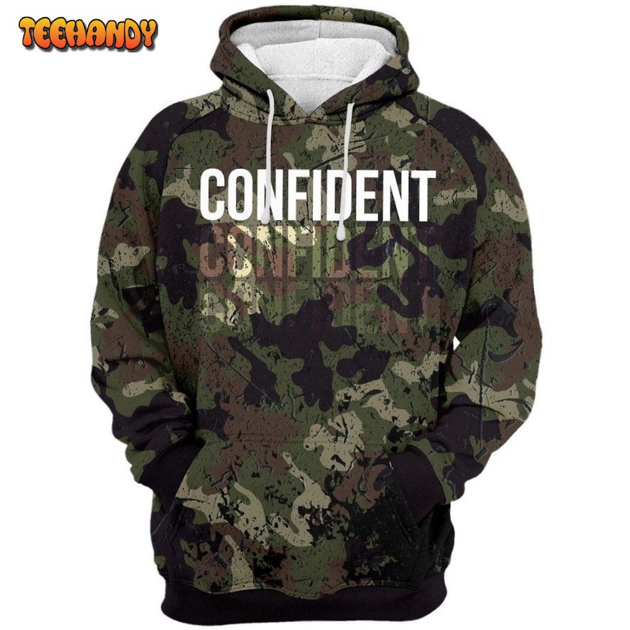 Confident 3D Hoodie For Men For Women All Over Printed Hoodie