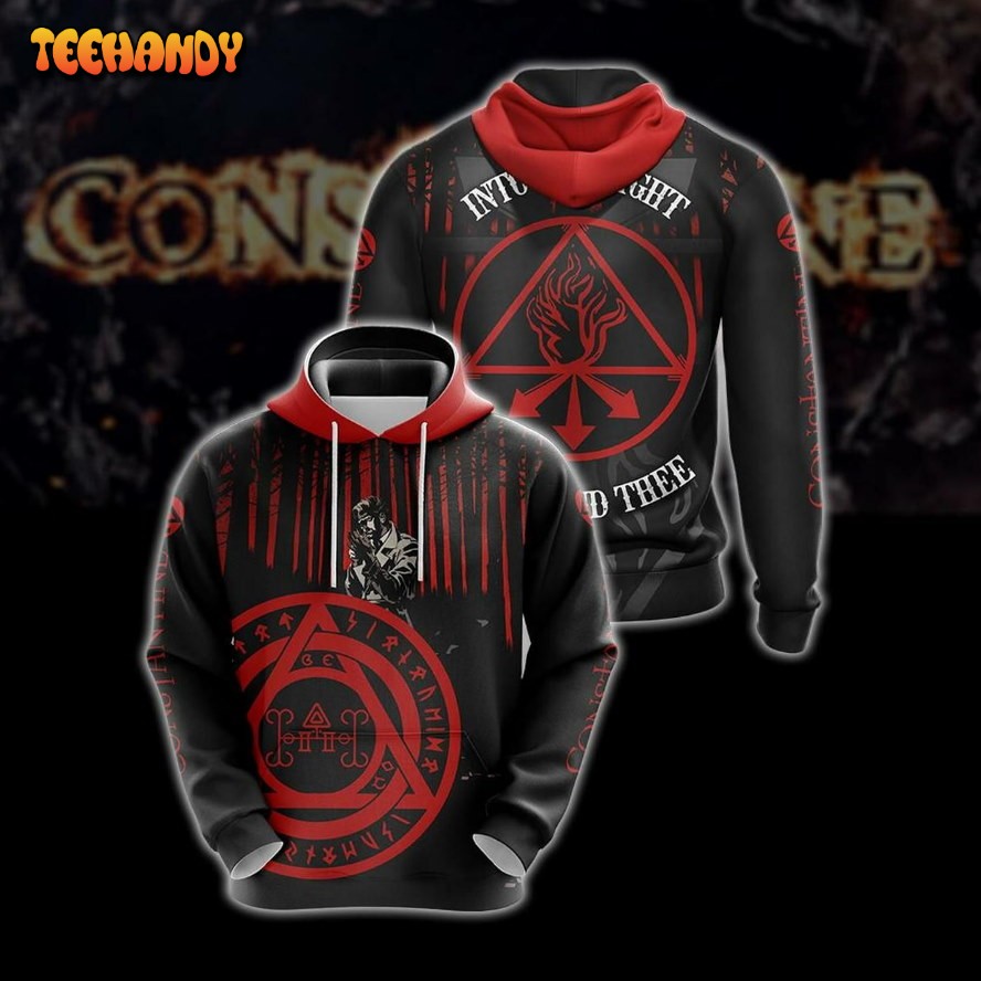 Constantine New Unisex 3D Hoodie All Over Print Hoodie