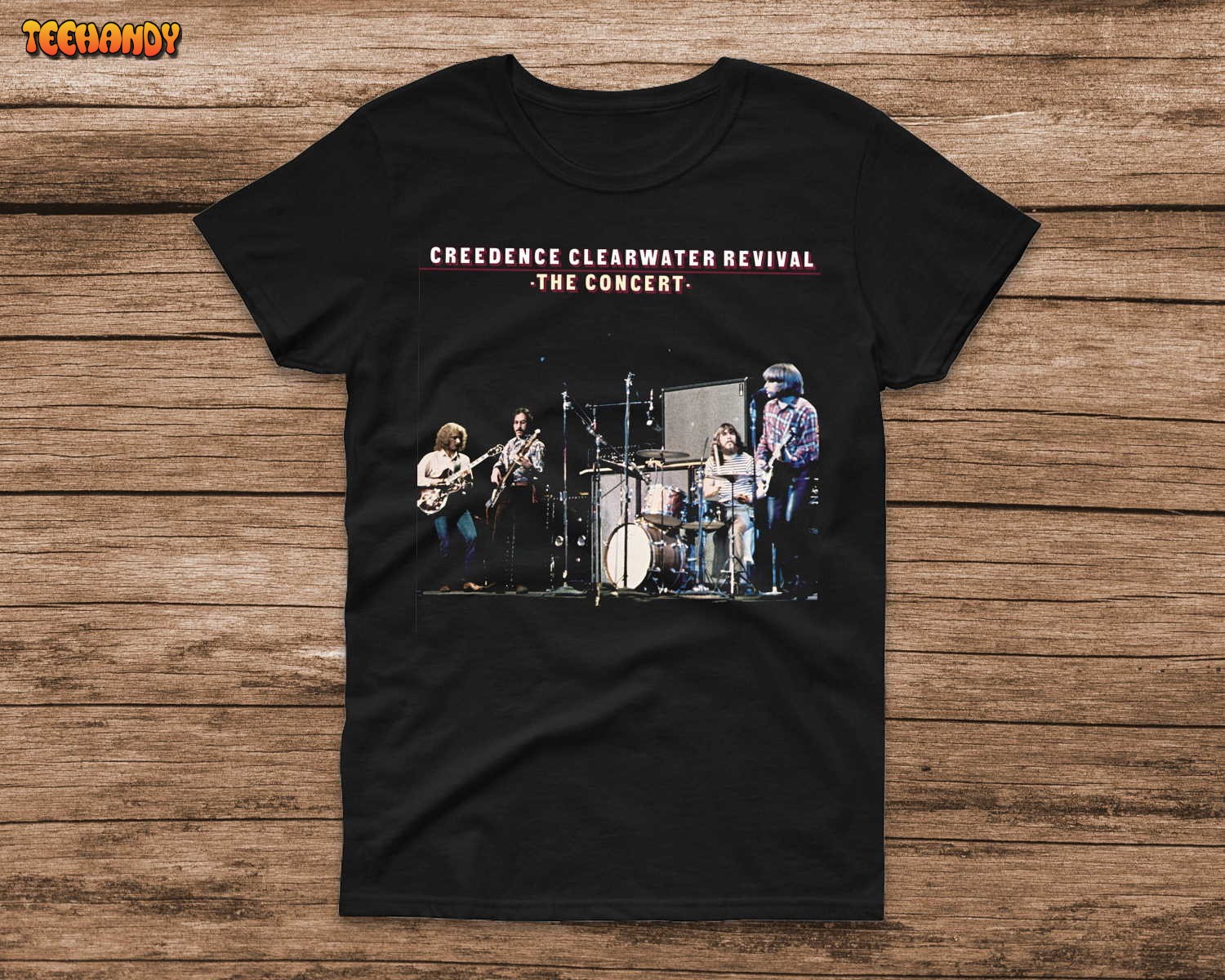 Creedence Clearwater Revival Unisex T-Shirt, Retro Creedence Clearwater Revival T-Shirt