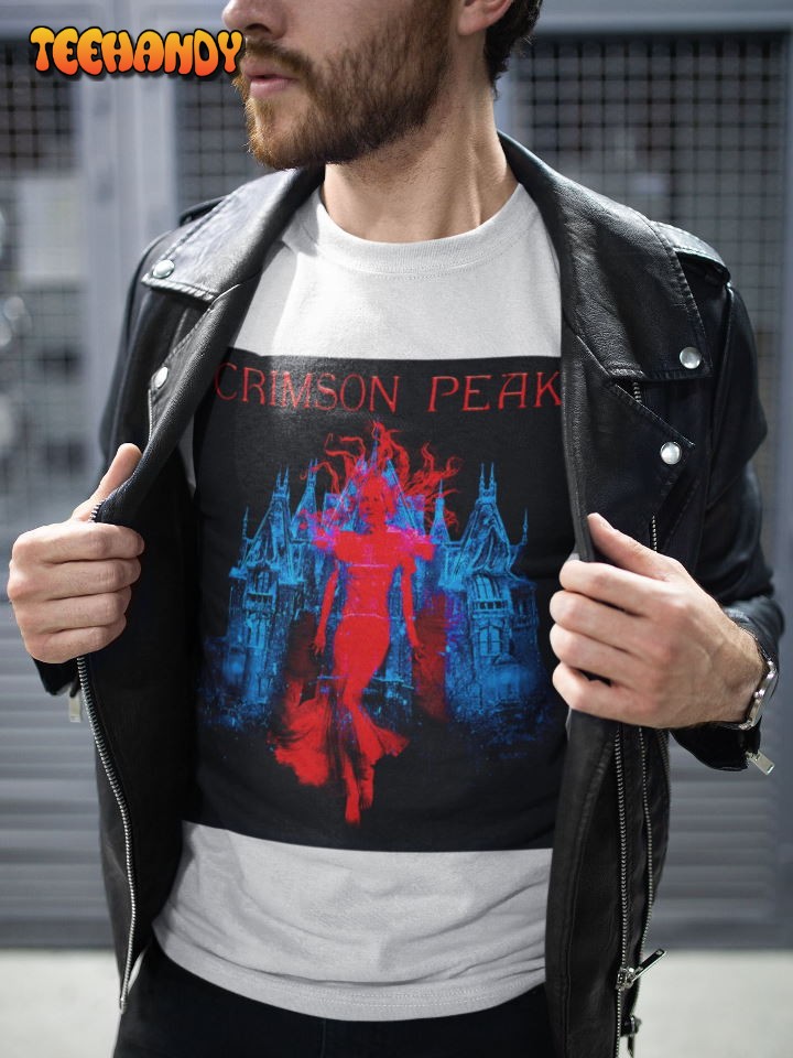 Crimson Peak Movie Poster Shirt, 00s Horror Movie Graphic T Shirt