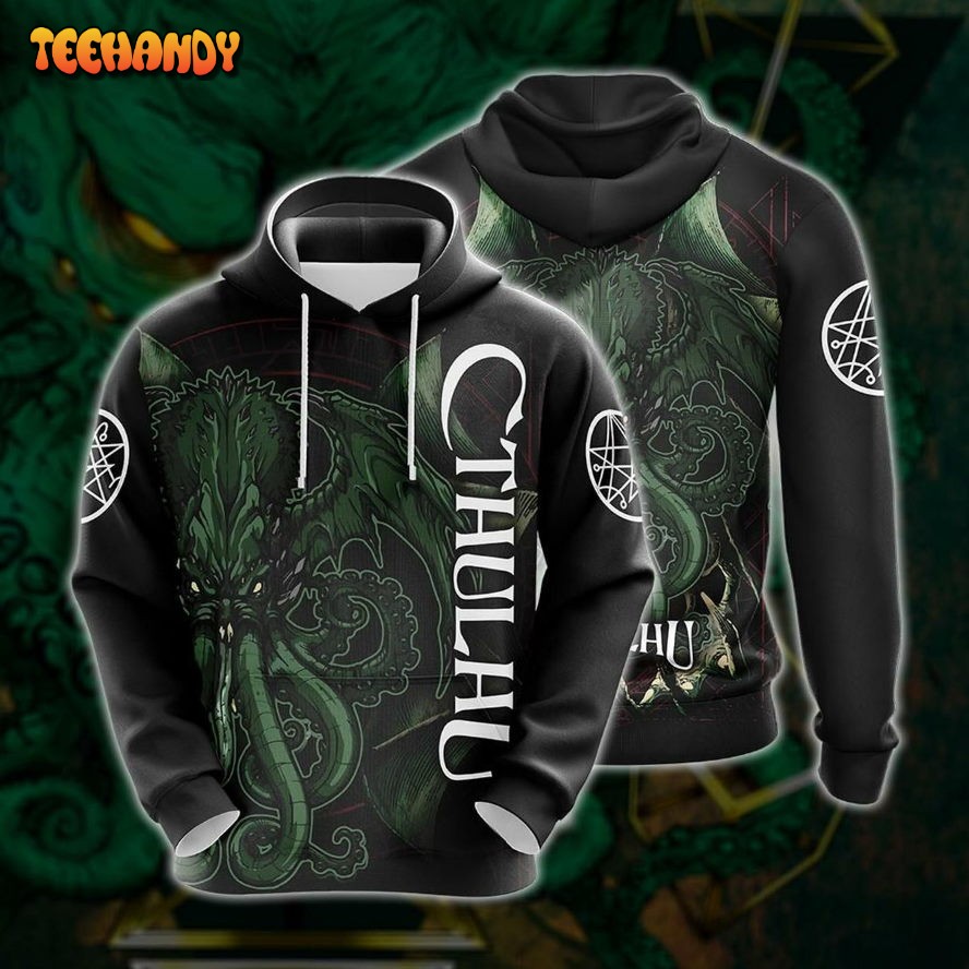 Cthulhu Unisex 3D Hoodie All Over Print Hoodie