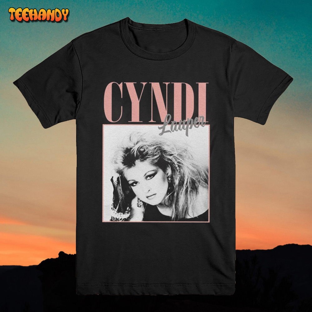 Cyndi Lauper Shirt Vintage 90s Tees