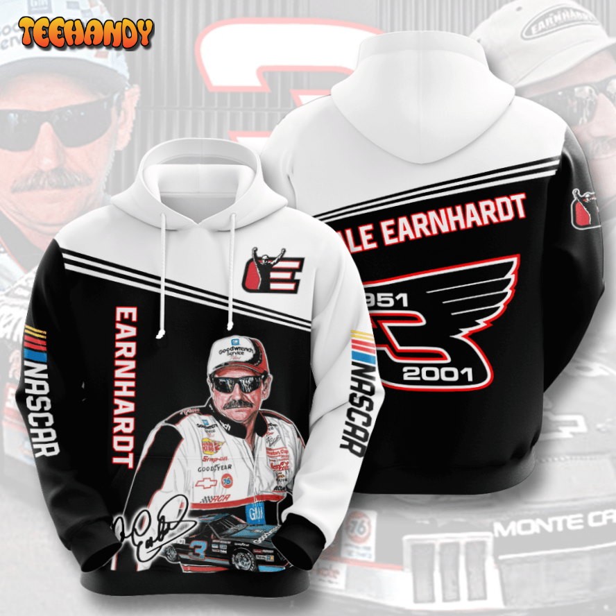 Dale Earnhardt 3D Hoodie