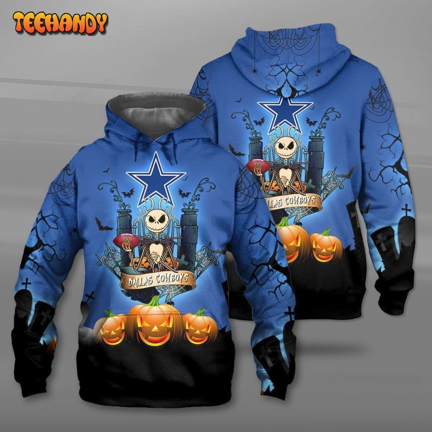 Dallas Cowboys – The Nightmare Before Christmas 3d Hoodie