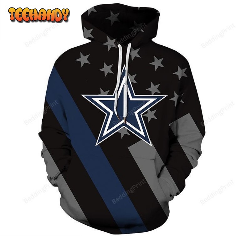 Dallas Cowboys 3d Hoodie Style 7