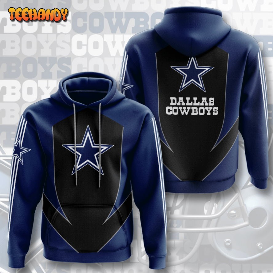 Dallas Cowboys All Over Printed 3D Hoodie Sweatshirt