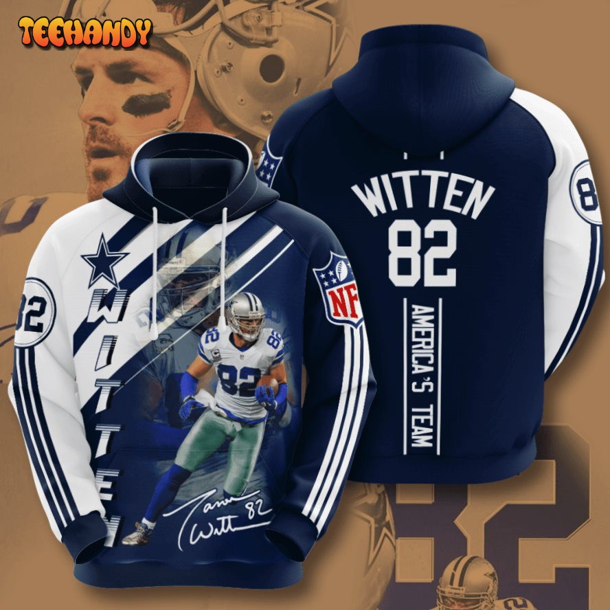 Dallas Cowboys Jason Witten 3D Hoodie For Men For Women