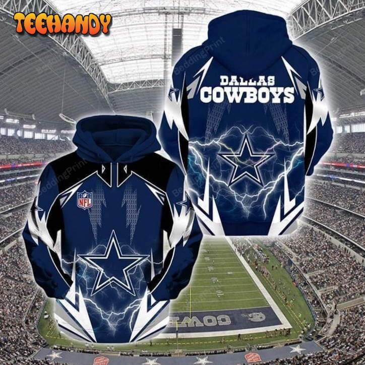 Dallas Cowboys Nfl 3D Hoodie