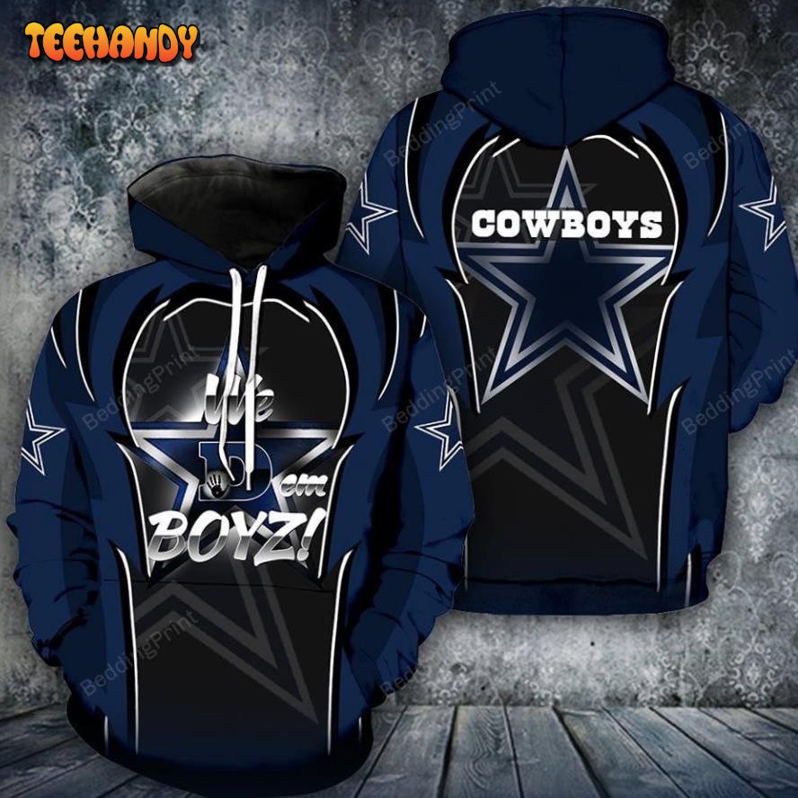 Dallas Cowboys We Dem Boys 3d Hoodie