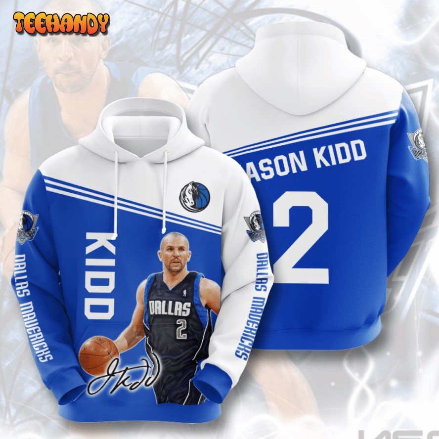 DALLAS MAVERICKS Jason Kidd 3D Hoodie For Men For Women